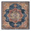 Tapis bleu marine d'inspiration persane Lieveke-86630630