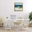 «Foggy Ocean Beach», art mural sur toile par Suzanne Nicoll-53732884-53732886