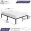 Thatcham Metal Bed with Mattress-1529172464
