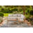 Weslyn 5 - Person Solid Wood Modular Sectional Patio Conversation Sets With Cushions