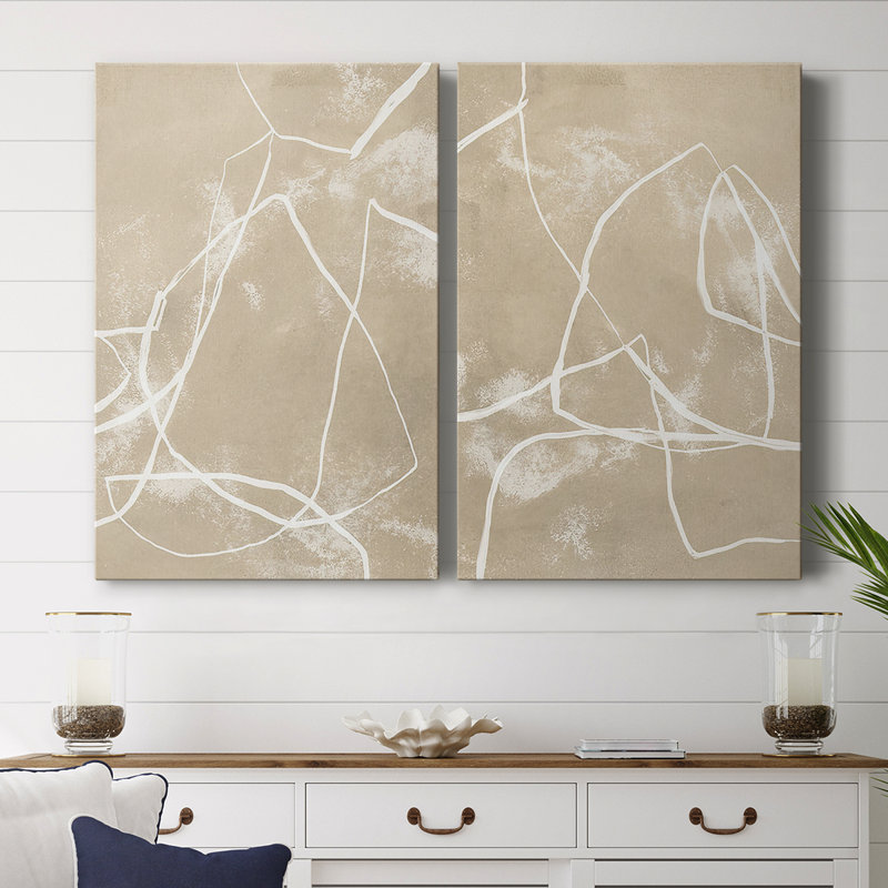 Toile tendue avec filet neutre I-Premium Gallery - prêt à être accroché, H 36 po x l 24 po