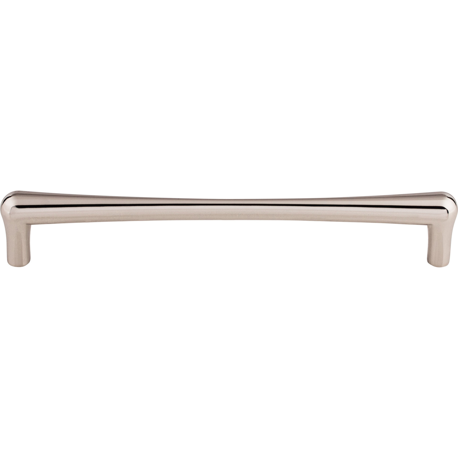 Brookline Bar pull, Polished Nickel, 7 9/16" Center to Center
