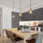 Jonesboro 1 - Light 3.7'' H Bubble/ Seeded Cone Kitchen Island Single Pendant UL Certified