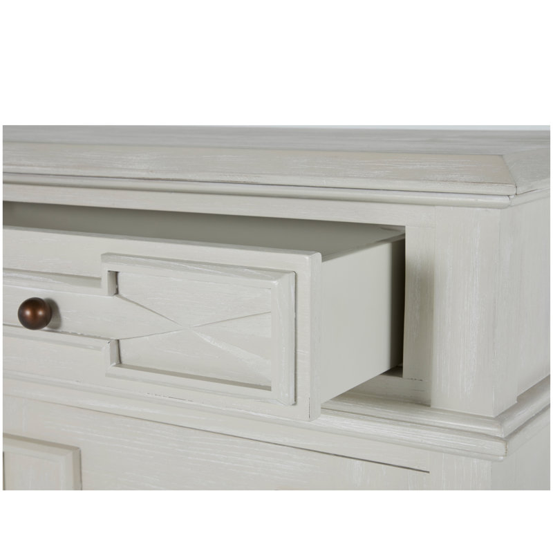 Ezekiel 2 - Door Accent Cabinet, Cerused Ash