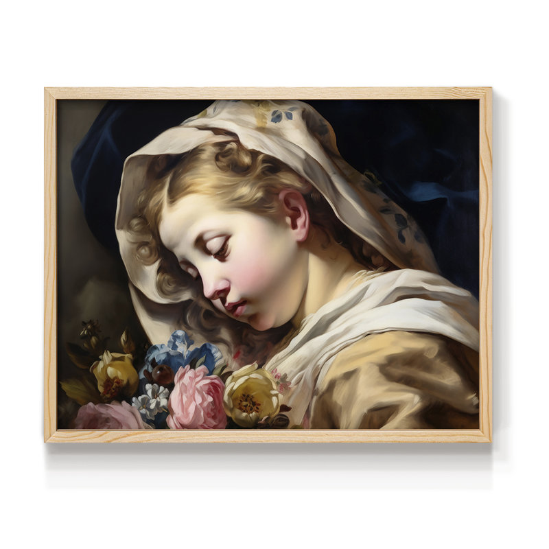 Série religieuse - Édition encadrée - Restickable, Naturel, H 11 po x l 14 po