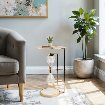 Canora Grey 23" Chena Hourglass Table