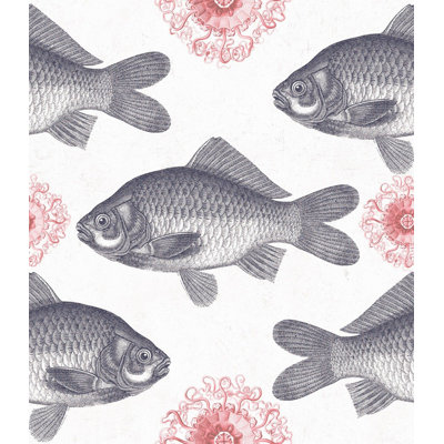 The Seafood Story Wallpaper Roll