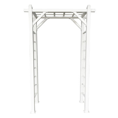 Arche de jardin moderne en aluminium