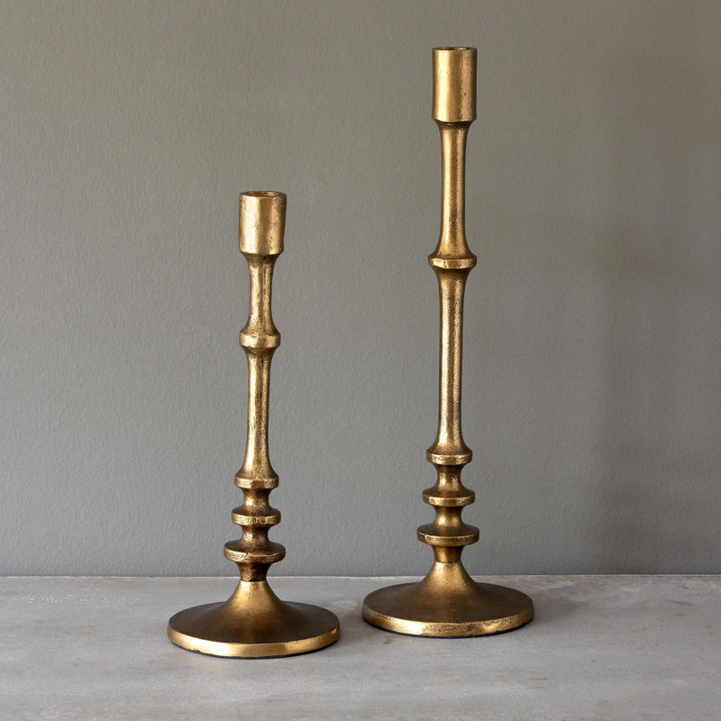 Southern Classic Candlestick, 12.25" H x 4.5" W x 4.5" D
