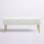 Banc en fausse fourrure