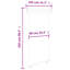 Balcony Side Awning 105x250 cm-135338267