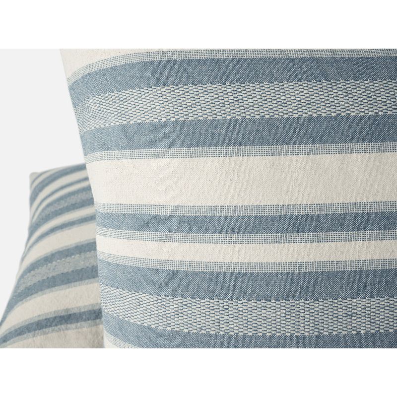 Housse de coussin décoratif Serrano, Bleu crépuscule