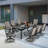 Louvada Rectangular Extendable Outdoor Dining Table , 78.74 " W 37 " D