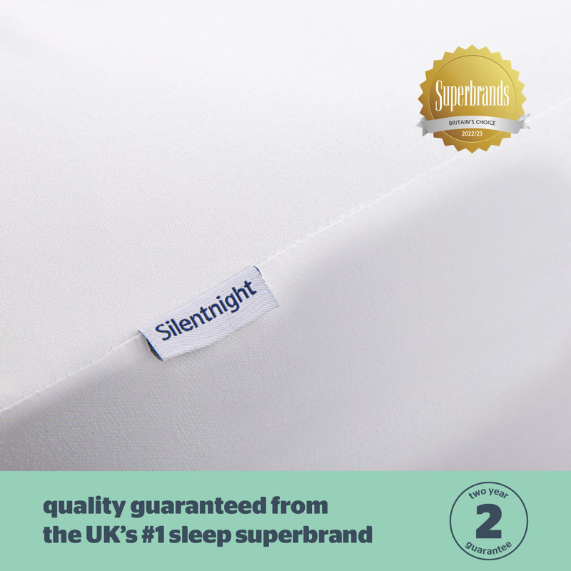 Silentnight Waterproof Mattress Protector Deep Fitted, Pack of 2, Kingsize (5')