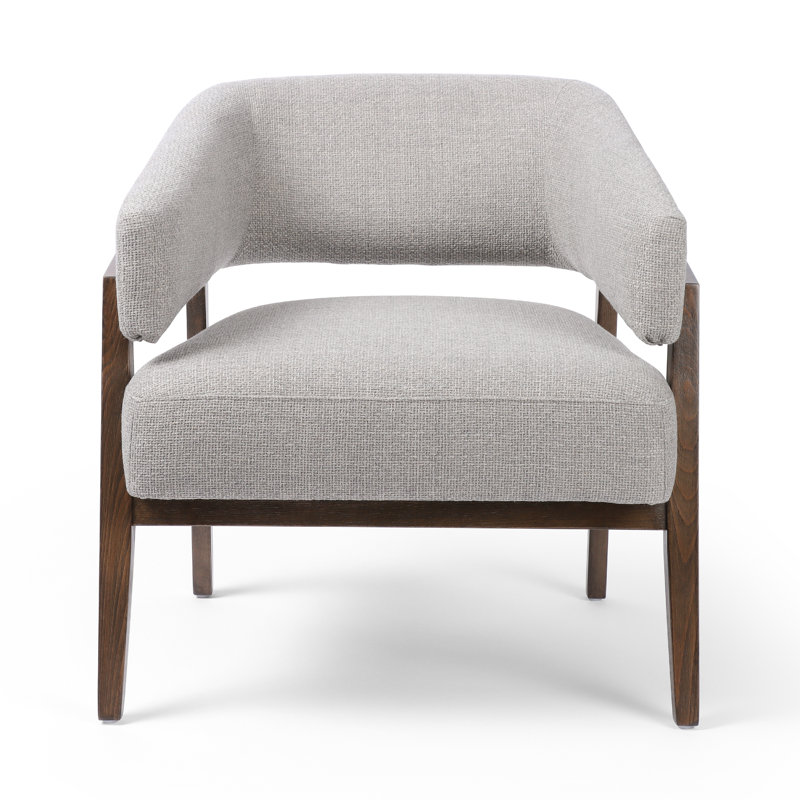 Dexter Barrel Chair, Gibson Silver
