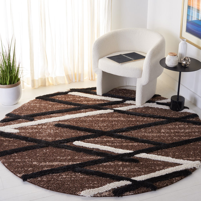 Tapis, Rond 6 pi 7 po