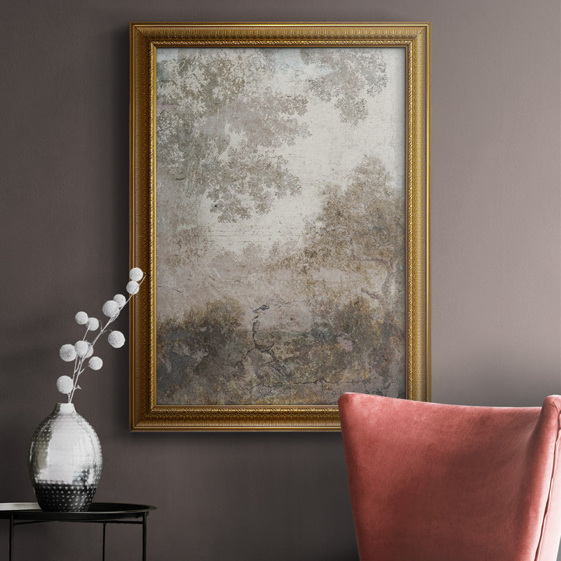 Toile encadrée de qualité supérieure Fresco Collage II - prête à être accrochée, L 16 po x H 20 po