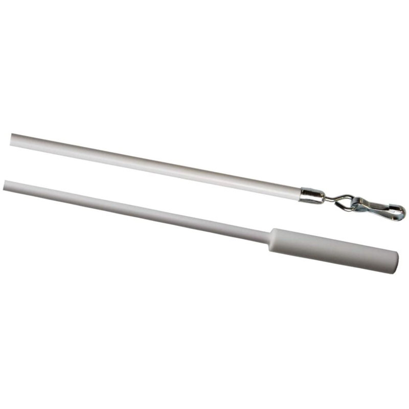 Accessoire de quincaillerie pour rideaux en métal, L 30 po