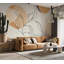 Murale abstraite pelez et collez - ligne abstraite paysage-1727114709