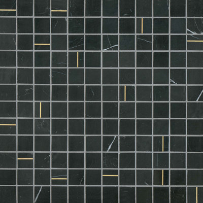 Ferrara Marble Grid Mosaic Wall & Floor Tile