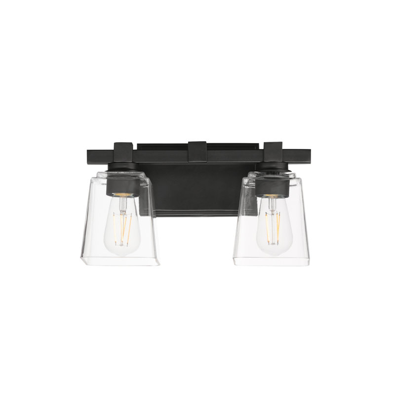Cubos-Wall Sconce, Black