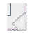 White/Incenso Lavender/Navy Blue