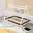 House Platform Bed With Stairs-981699476-981699477