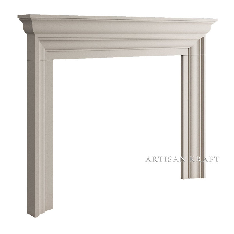 Foyer en pierre Austin, Naturel, P 7 po x H 47,75 po x l 60 po