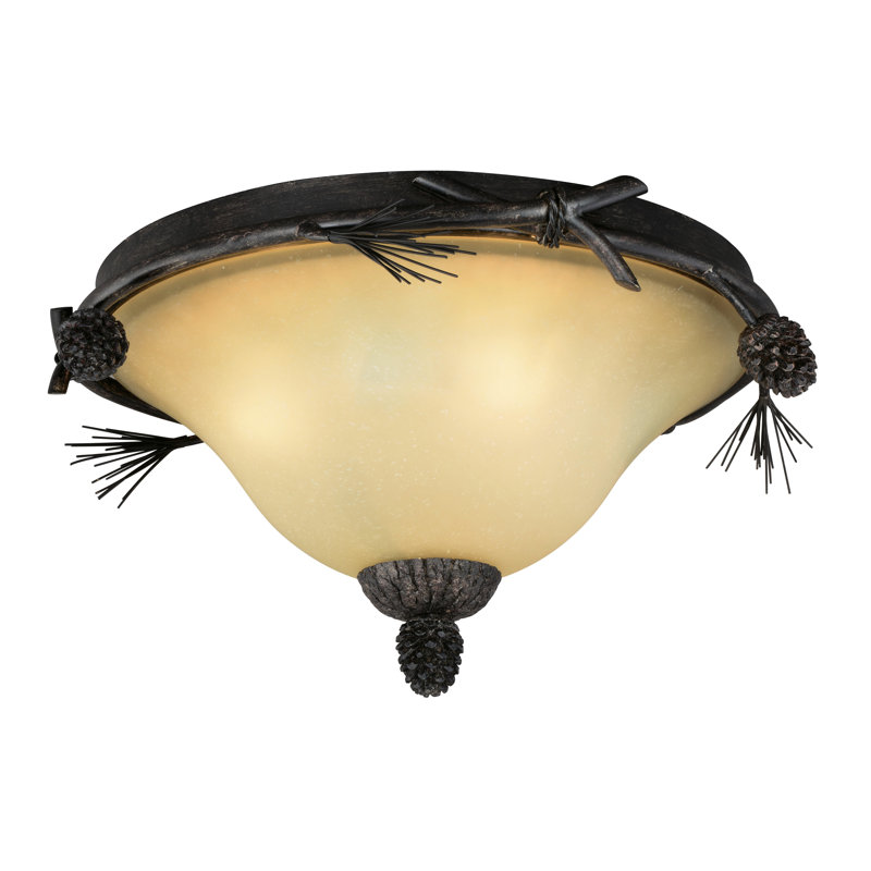 Plafonnier encastré 3 lumières 15,5 po Stricklin