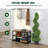 Primrue Artificial Boxwood Topiary in Pot-636577803