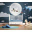 Papier peint amovible en tissu Night Sky Fox Midnight-1226262812