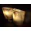 Ensemble d'appliques murales beige / jaune onyx-2079287481