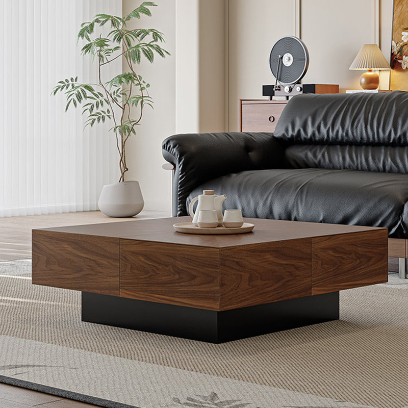 Nordic style creative simple square coffee table