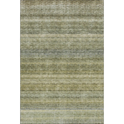 Premium Machine Washable Mayfield AMF1167 Stripes Rug