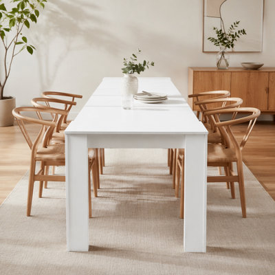 Multifunctional extendable console table