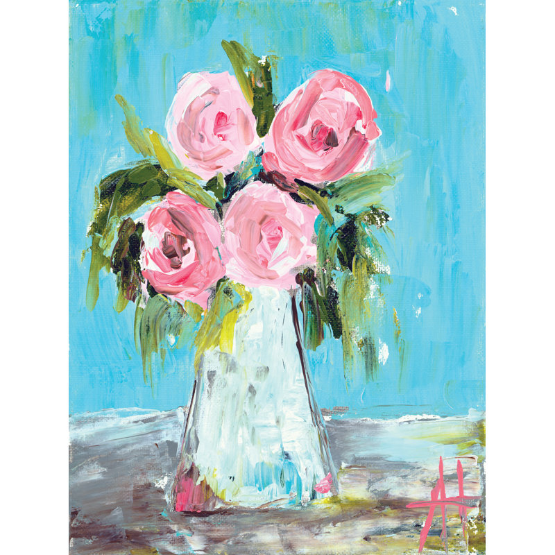 «The Smell of Summertime» par Amanda Hilburn, reproduction sur toile tendue, H 24 po x l 18 po