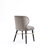 Strine Velvet And Leatherette Side Chair Dining Chair-103793052