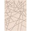 Tapis géométrique argent/noir Quamaine-353778095