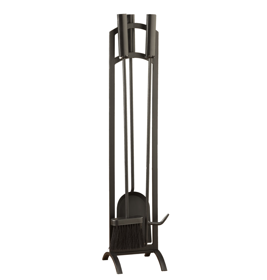Steel Fireplace Tool Set