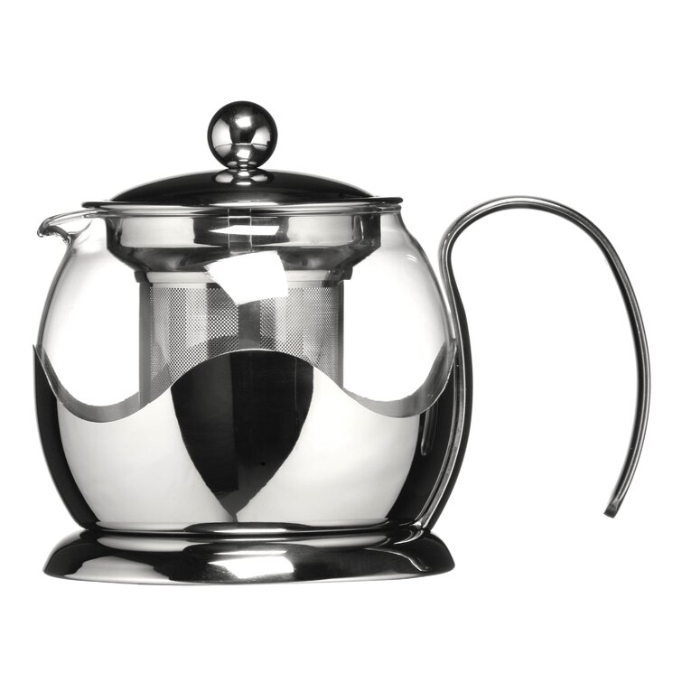0.75L Glass / Stainless Steel Teapot