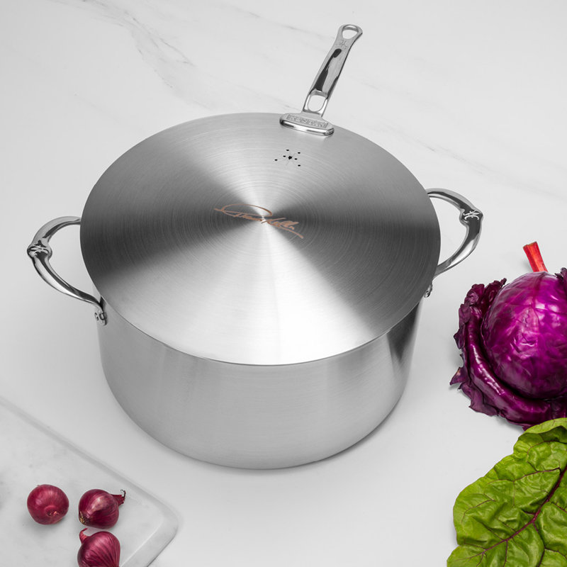 Hestan Thomas Keller Insignia 12 QT Open Stock Pot, 12 qt.