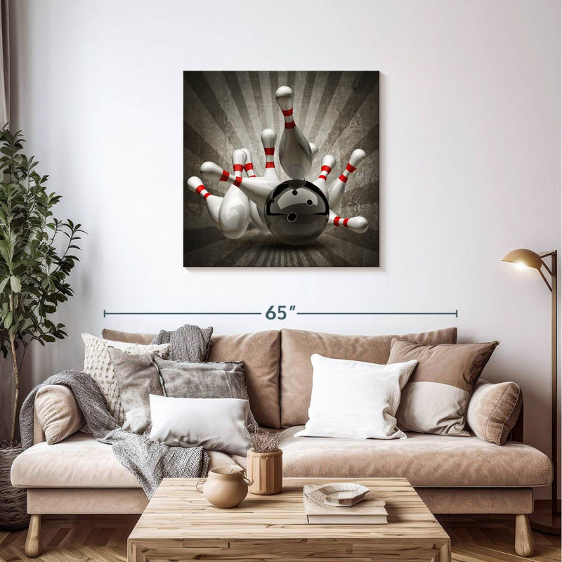Sireci Fun Bowling, 36" H x 36" W