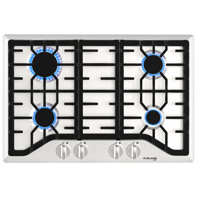 Gasland Chef GH1304SF 4 Italy Sabaf Burners Gas Stovetop, 30 inch Gas Cooktop
