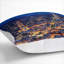 Eiffel Tower Paris Skyline at Dusk in Abstract Cushion with Filling-57831801-57831803