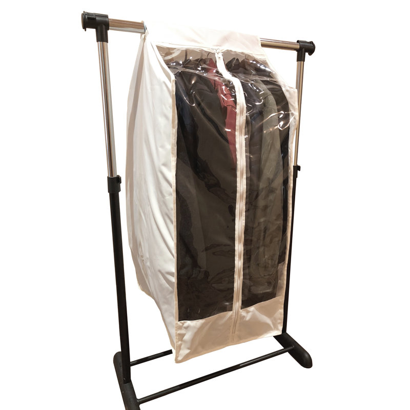 Housse pour porte-vêtements double pour tringle de garde-robe l 16 po x P 22 po x H 42 po, H 42 po x l 16 po x P 22 po