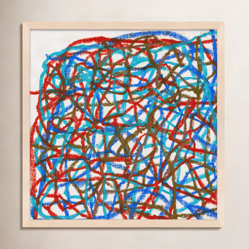Expedition Print by Stephanie Dennis, Maple, 10" H x 10" W  x 1.25" D