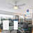 Gelsey 48'' Ceiling Fan with LED Lights-2031010863