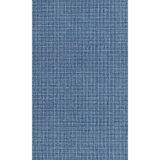 Bryn Hand Tufted Wool Abstract/Houndstooth Area Rug in Indigo/White
