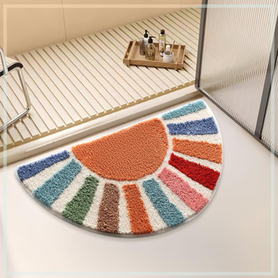 Tapis de salle de bain Boho