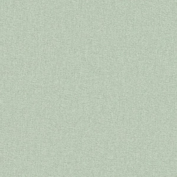 Flourish 10.05m x 53cm Textured Wallpaper Roll, Light Green